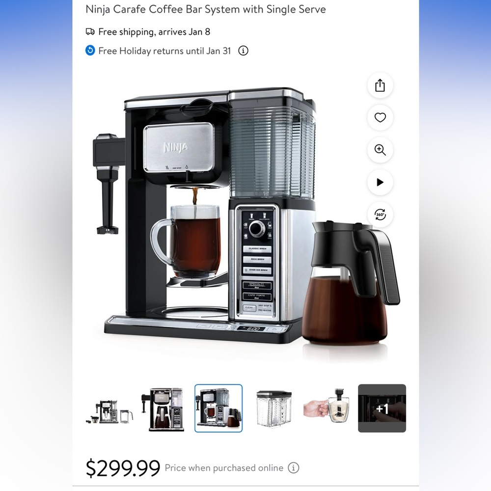 Ninja coffee maker